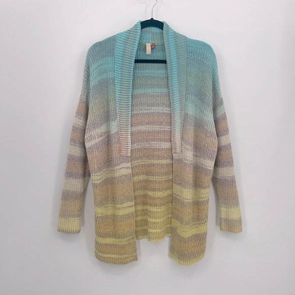 (#42) ANTHROPOLOGIE Pilcro Space Dyed Oversized Cardigan - Picture 4 of 6